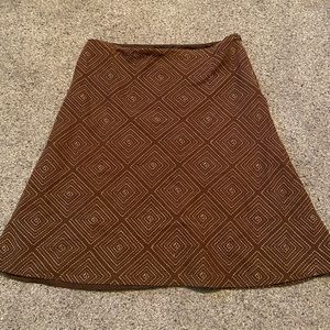 Axcess brown skirt midi